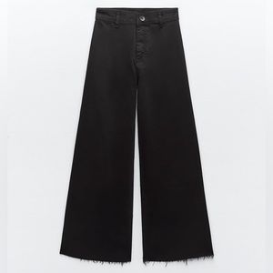 ZARA “Marine Straight Jean” Black (US 6)